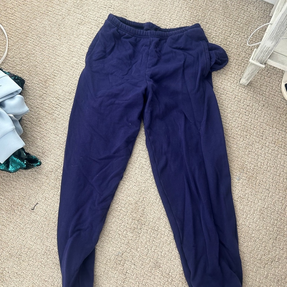 SKIMS Navy Sweatpants